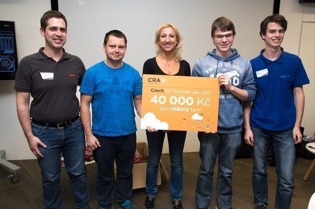 Inteligentní systém zavlažování Airdrop – vítězný projekt Czech IoT Summer Jam 2017